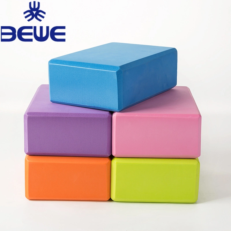 Wholesale Price Portable Fitness Multicolor Soft EVA Yoga Brick and Block