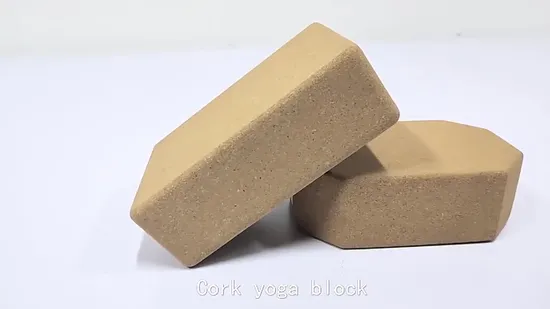 Factory Price Wholesale Custom Cork Yoga Block
