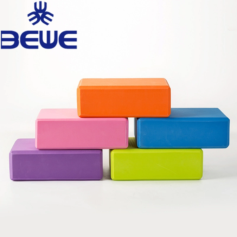 Wholesale Price Portable Fitness Multicolor Soft EVA Yoga Brick and Block