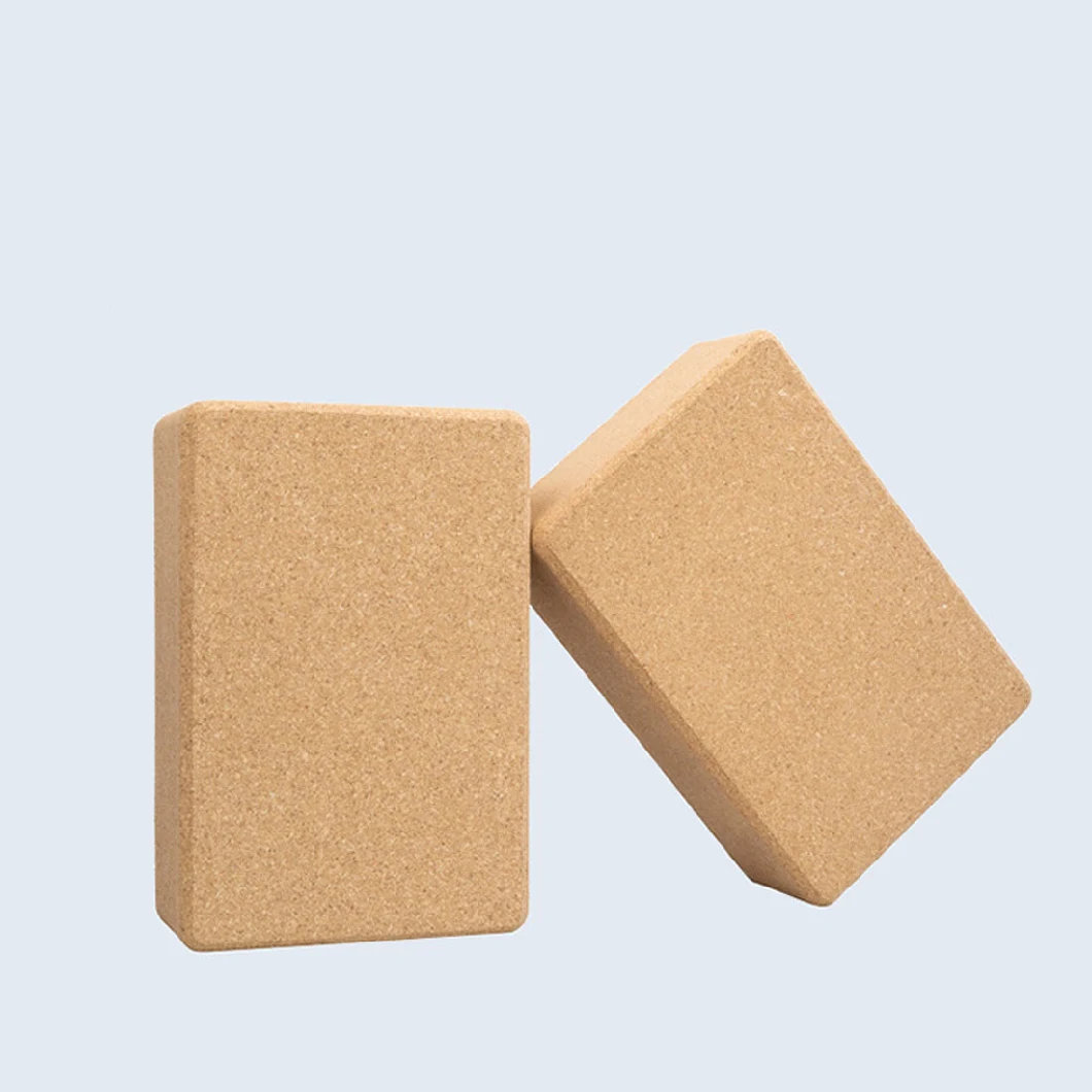 Wholesale High Quality Eco-Friendly Durable Cork Yoga Block, Yoga Wood Block