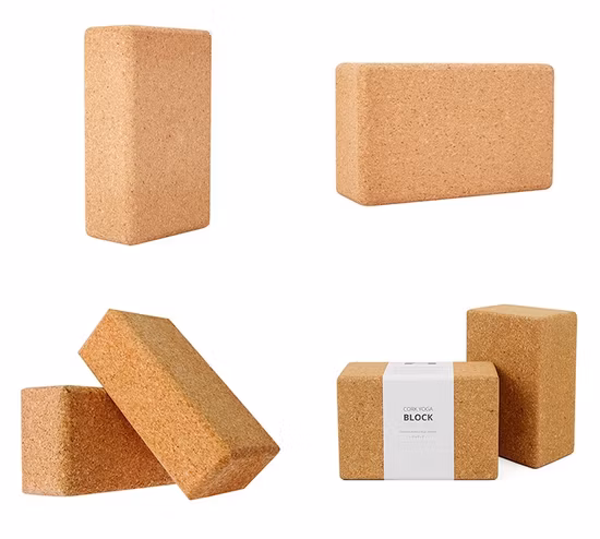 Factory Price Wholesale Custom Cork Yoga Block