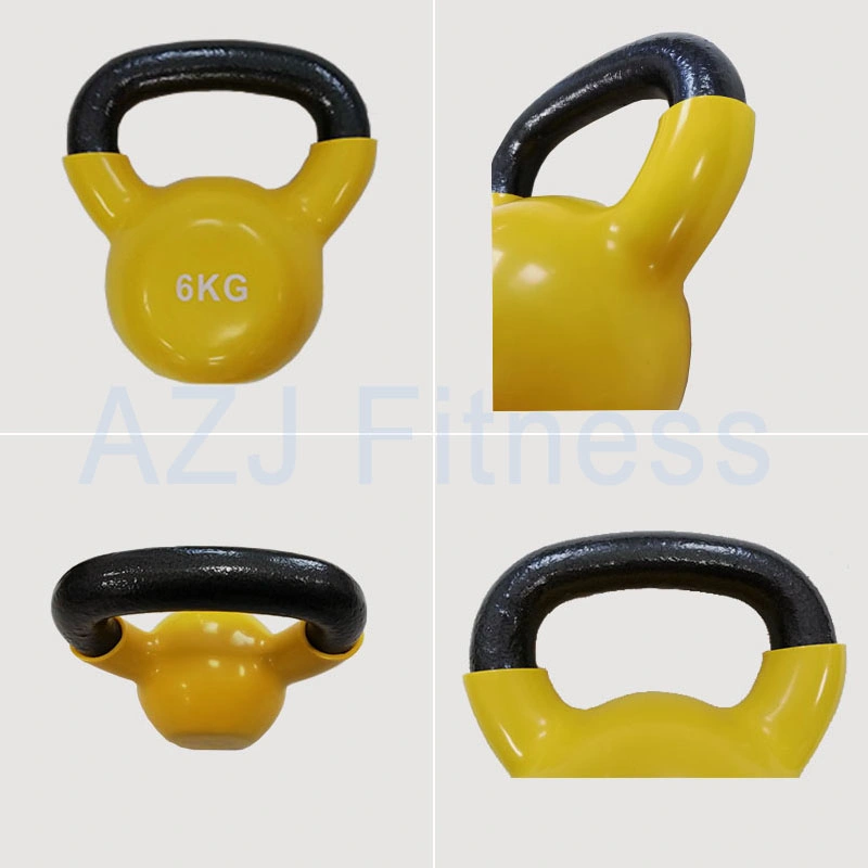 Professional Vinyl Coated Kettlebells Free Weights Manufacturer