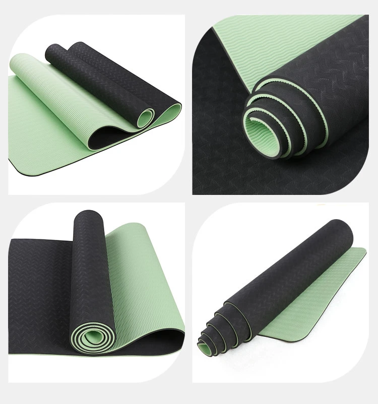 High Quality Body Building Non-Toxic TPE Yoga Mat Gym Equipment