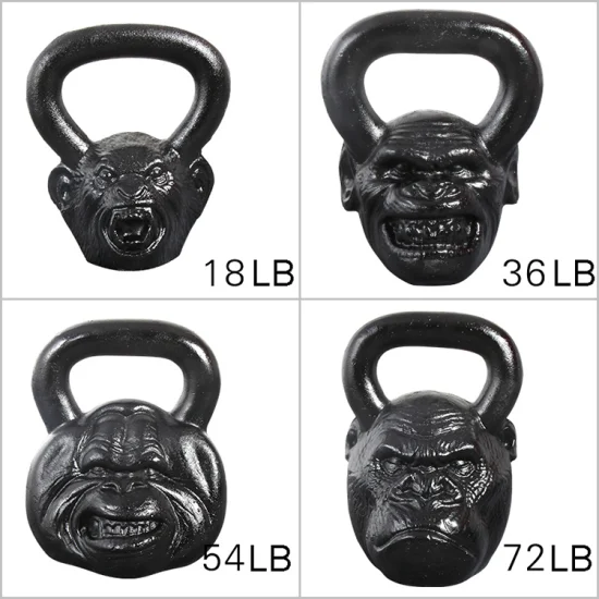 Hot Sale haltérophilie Kettlebell équipement de gymnastique à domicile tête de singe Kettlebell